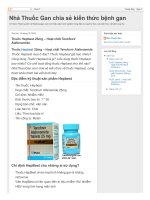 Thuốc hepbest chia sẻ kiến thức điều trị viêm gan siêu vi B