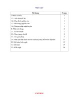 Một số biện pháp dạy học môn mĩ thuật cho học sinh lớp 1 theo phương pháp đan mạch 