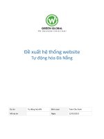 Đề xuất hệ thống website tự động hóa đà nẵng 