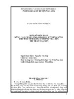 Một số kinh nghiệm nâng cao chất lượng giáo dục KNS cho học sinh lớp 2 trường tiểu học thị trấn nga sơn 