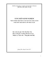 Một số biện pháp rèn luyện kĩ năng thực hành nghi thức đội trong liên đội trường tiểu học lê lợi 