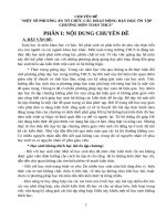 MỘT số PHƯƠNG án tổ CHỨC các HOẠT ĐỘNG dạy học ôn tập CHƯƠNG môn TOÁN THCS 