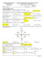 Đề kiểm tra đs và GT 11 chương 1 năm 2019 – 2020 trường chuyên hùng vương – gia lai