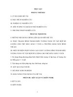 Một số biện pháp nâng cao chất lượng hình thành biểu tượng toán về tập hợp số lượng cho trẻ mẫu giáo 5 tuổi a trường mầm non bình thuận 