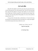 Cách rèn luyện kỹ năng cảm thụ âm nhạc cho học sinh tiểu học  