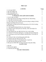 Xây dựng văn hóa nhà trường thông qua việc chỉ đạo xây dựng môi trường học tập thân thiện ở trường tiểu học 