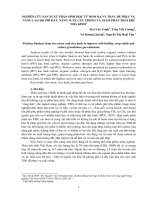 NGHIÊN cứu sản XUẤT THAN SINH học từ rơm rạ và TRẤU để PHỤC vụ NÂNG CAO độ PHÌ đất, NĂNG SUẤT cây TRỒNG và GIẢM PHÁT THẢI KHÍ NHÀ KÍNH 1 