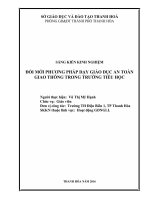 Đổi mới phương pháp dạy giáo dục an toàn giao thông trong trường tiểu học 