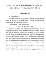 MỘT số GIẢI PHÁP NÂNG CAO CHẤT LƯỢNG HOẠT ĐỘNG CHO TRẺ 5 6 TUỔI làm QUEN với CHỮ cái (2) 