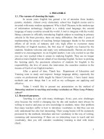 Some tips to help students remember english vocabulary in elementary school  