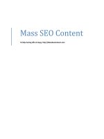 Hướng dẫn sử dụng INF phần mềm gửi tin nhắn tự động facebook