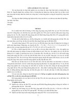 Chế tạo và nghiên cứu tính chất quang học của vật liệu tio2 có cấu trúc nano pha tạp ion đất hiếm tt