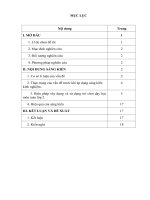 Thiết kế và tổ chức trò chơi trong dạy học toán lớp 2 