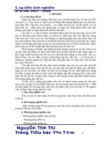 Một số biện pháp hỗ trợ giúp học sinh học tốt phân môn lịch sử lớp 5 