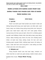 SKKN rèn luyện  kỹ năng  giải 1 số dạng  toán về phân số từ cơ bản đến nâng cao 