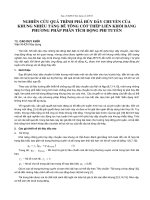 NGHIÊN cứu QUÁ TRÌNH PHÁ hủy dây CHUYỀN của KHUNG NHIỀU TẦNG bê TÔNG cốt THÉP LIỀN KHỐI BẰNG PHƯƠNG PHÁP PHÂN TÍCH ĐỘNG PHI TUYẾN 