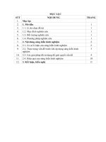 Một số kinh nghiệm hướng dẫn học sinh quan sát tìm ý để học tốt phân môn tập làm văn ở lớp 5b trường tiểu học thọ thanh, huyện thường xuân 