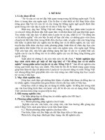 Kinh nghiệm dạy học cách thảo gỡ một số bài tập khó về  từ đồng âm, từ khác nghĩa trong phân môn luyện từ và câu lớp 5 