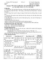 giáo án số học lớp 6 theo định hướng phát triển năng lực 