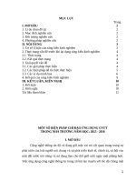 Một số biện pháp chỉ đạo ứng dụng CNTT trong nhà trường năm học 2015   2016 