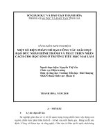 Một số giải pháp chỉ đạo công tác giáo dục đạo đức nhằm hình thành và phát triển nhân cách cho học sinh ở trường tiểu học mai lâm   tĩnh gia   thanh hóa 