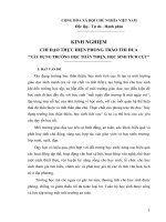 skkn CHỈ đạo THỰC HIỆN PHONG TRÀO THI ĐUA xây DỰNG TRƯỜNG học THÂN THIỆN, học SINH TÍCH cực 