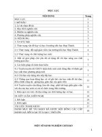 Một số kinh nghiệm chỉ đạo nâng cao chất lượng dạy và học ở trường tiểu học 