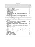 Một số biện pháp tổ chức và nâng cao chất lượng hoạt động chuyên môn ở trường tiểu học 