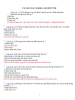 320 Câu Trắc Nghiệm Phẩu Thuật Thực Hành Có Đáp Án Update