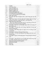 Một số giải pháp chỉ đạo nhằm nâng cao chất lượng sinh hoạt tổ chuyên môn ở trường tiểu học lương nội 