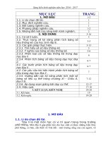 Một số biện pháp rèn kĩ năng phân tích bảng số liệu cho học sinh trong dạy học chương XI châu á   địa lí 