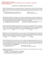 BÀI tập VDC   buổi 1 ( thầy ngọc anh ) 