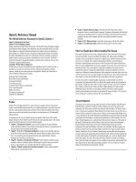 OpenGL reference manual 