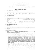 Văn bản ủy quyền của người đại diện theo PL doanh nghiệp cho cá nhân khác