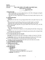 Giáo án Ngữ Văn 9 học kì 1  MOI