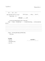 Công văn phúc đáp khiếu nại tố cáo