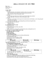 tiet 8  BTH 1 làm quen thiết bị Máy tính