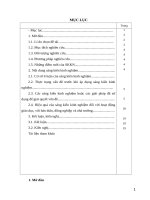 Xây dựng hệ thống bài tập trắc nghiệm khách quan về hình vẽ thí nghiệm trong các bài clo và hợp chất của clo 