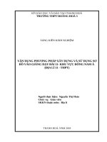 Sử dụng atlat địa lý việt nam trong giảng dạy phần địa lý dân cư chương trình địa lý 12 