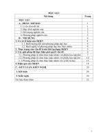 Một số kinh nghiệm sử dụng phương pháp thảo luận nhóm trong tiết dạy sinh học lớp 8 ở trường THCS trương công man 