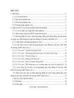 Phương pháp trò chơi, một biện pháp nhằm kích thích hứng thú tập luyện và nâng cao chất lượng học tập môn bóng rổ của học sinh khối 10 trường THPT hậu lộc 2 