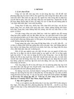 Sử dụng sơ đồ tư duy vào giảng dạy bài 28 cấu tạo và chức năng của hoa môn sinh học 6 ở trường THCS nga nhân, huyện nga sơn  