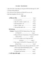 Một số giải pháp góp phần đảm bảo an ninh trật tự và an toàn giao thông ở trung tâm GDTX DN quảng xương 