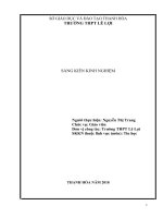 MỘT số KINH NGHIỆM NÂNG CAO HIỆU QUẢ dạy học TIN học 12 BẰNG PHƯƠNG PHÁP làm VIỆC NHÓM 