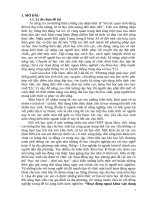 Hoạt động ngoại khóa vận dụng kiến thức phần địa lí nông nghiệp 10 vào thực tiễn đời sống nhằm nâng cao hứng thú học tập của học sinh ở trường THPT quan hóa 