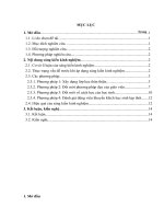 Phương pháp thực hiện dạy học theo mô hình trường học mới đối với học sinh lớp 6 trường THCS nga an 