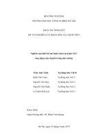 Nghiên cứu thiết kế mô hình robot tự hành agv ứng dụng vận chuyển hàng hóa trong nhà xưởng