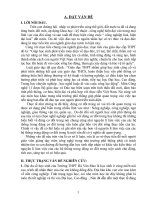 Sử dung sơ đồ khối để giảng dạy phần cấu tạo và nguyên lí làm việc của một số hệ thống của động cơ đót trong 