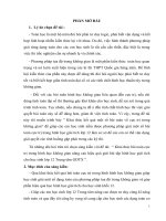 KHAI THÁC bài TOÁN cực TRỊ TRONG HÌNH học KHÔNG GIAN NÂNG CAO HIỆU QUẢ GIẢI bài tập HÌNH học GIẢI TÍCH CHO học SINH lớp 12 TRUNG tâm GDTX 