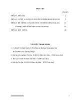 Ngân hàng câu hỏi trắc nghiệm khách quan tin học lớp 10 